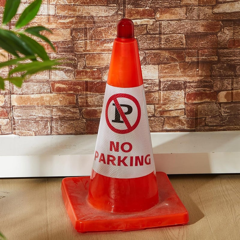 VIHOSE 2 Pcs LED Traffic Cone Lights Traffic Cone Flasher with 3 Flashing Modes Light Warning LED Light for Collapsible Cones Safety and Emergencies - Image 5